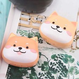 Contact Lens Accessories Cartoon Case Mini Cute Portable Care Box Dog Shape Three-dimensional Storage Girl d240426