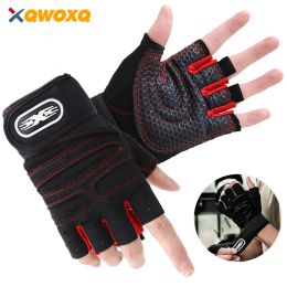 Gloves 1 Pair Workout Gloves, Antislip Weight Lifting Gloves, Superior Grip & Palm Protection for Weightlifting, Fitness, Gym, Cycling