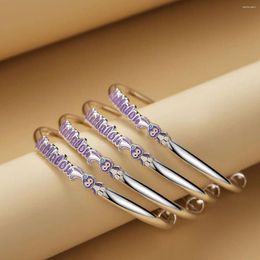 Charm Bracelets Product Xingdailu Purple Star Dripping Oil Hand With The Same Style Classmate Bracelet For Girlfriend