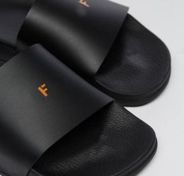 2022 Moda Slipper Sliders Paris Slides Sandals Slippers For Men Mulheres com Designer de Caixa Original Unisex Beach Flip Flops7737843