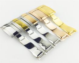 316 Stainless Steel Watch Buckle Folding Clasp For Rol watch band buckle clasp replace 16mm9mm Butterfly Clasp3995343