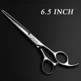 Hair Scissors Black Knight 6.5-inch professional pet hair clippers and for humans dogs cats Q240426