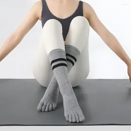 Sports Socks Silicone Grip High Elasticity Yoga With Anti-skid Bottom For Pilates Dance Practice Adult