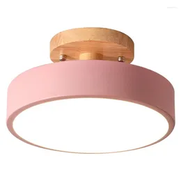 Ceiling Lights Modern LED Nordic Wood Lighting Fixture Indoor Luminaire Kitchen Living Bedroom Bathroom