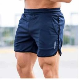 Men's Shorts New Fitness Breathable Sports Shorts Running Quick Driers Summer Ultra Thin Train Season Pants 2024 J0426