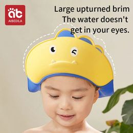 AIBEDILA Accesories for Baby Shower Accessories Baby Shampoo Cap Bath and Shower Products Hat Items Care Tools Goods Hair Kids 240412