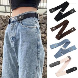 Belts Adjustable Stretch Elastic Waist Band Invisible Belt Buckle-Free For Women Men Jean Pants Dress Easy To Wear No Buckle