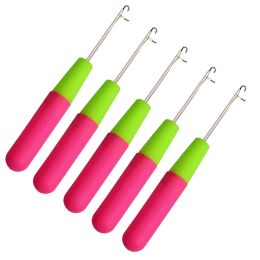 Needles 20Pcs Plastic Crochet Hook Crochet Hook Needle For Hair Weaving Hook Needles Dreadlock Knitt Hair Weaving Crochet Needle Hook