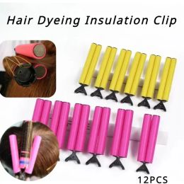 Tools 12Pcs/bag New Style Perm Heat Insulation Clip Hair Salon Professional Heat Insulation Clip Curly Hair Styling Tool