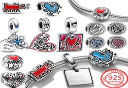 New Popular 925 Sterling Silver Lovers Line Art People Charm 3mm P Bracelet Bracelet Gift Christmas6726058