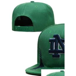 Caps Hats 2023 All Team Fans Usa College Baseball Adjustable Notre Dame Fighting Irish Hat On Field Mix Order Size Closed Flat Bill Ba Otxgj