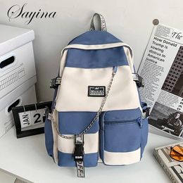 Backpack Harajuku For Teenager Korean Style Schoolbag Female Student Large Capacity Fashion Boy School Computer Bag