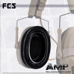 Accessories Fcs Amp Customized Silicone Ear Pads for Tactical Headset Earmuffs and Ear Pads Are Substitutable