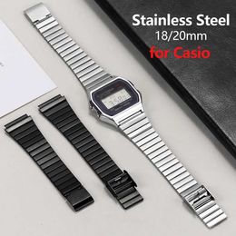 Watch Bands Casio SGW400 F91W F84 F105/108/A158/168 AE1200/1300 high-quality 18mm stainless steel wristband 240424
