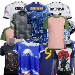 Japan Soccer Jerseys 2023 2024 2025 ATOM TSUBASA KUBO TANAKA DOAN ENDO KAMADA KYOGO TOMIYASU ITO MORITA National team 22 23 24 football shirts