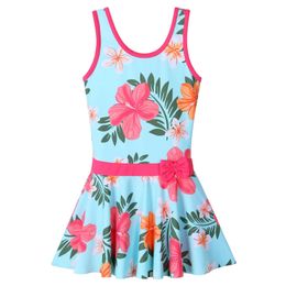 Baohulu Girls Summer Swimsuit Kidsless Slockeless Water Sports Compley Clord