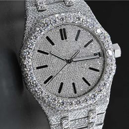 Designer Watch Luxury Automatic Mechanical Watches the Unique Design of This Is a Fusion Modern Hip Hop Wrist Crafted in Lab Grown Diamond with Enhanced Vvs Clarity Mo