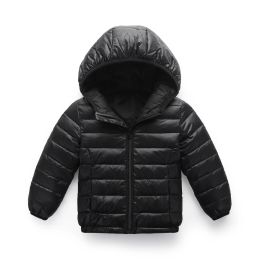 Hemden Kinder Herbst Winter Outwear New Kids'down Mantel Kinder -Licht -Down -Jacke