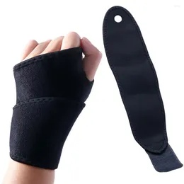 Wrist Support Black Carpal Tunnel Brace Adjustable Compression Wrap With Pain Relief For Arthritis And Tendinitis