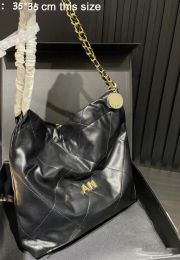 Letters Double Designer Bucket Bags Letter Shoulder Handbag Gold Chain Shoulder S Handbags Hoboleather Bag Cc Mini 980