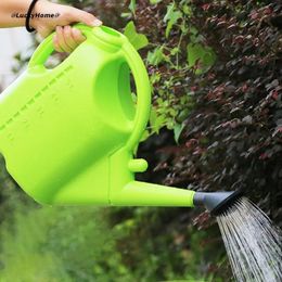 Large Capacity 5L Watering Can Long Spout Portable Manual Irrigation Small Spray Bottle Thickening Plant Pot 240411