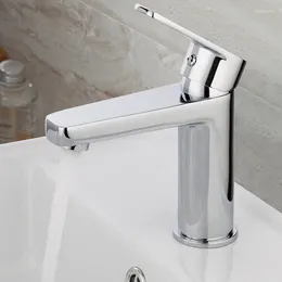 Bathroom Sink Faucets GAPPO Faucet Brass Basin Mixer Modern White Spray Lacquered Single Hole Water Tap