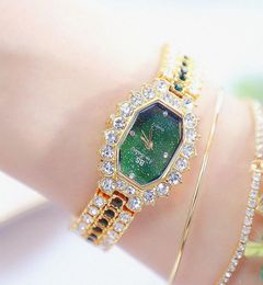 Watches Womens 2018 Top Luxury Brand Small Dress Diamond Watch Women Bracelet Rhinestone Wristwatch Women Montre Femme 2019 V191219378700