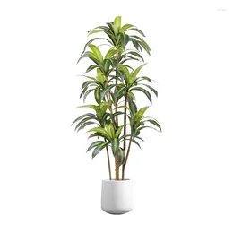 Decorative Flowers Large Artificial Plants Brazilian Wood Potted Simulation Greenery Decoration