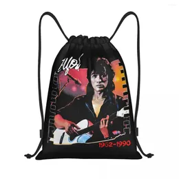 Shopping Bags Vintage Viktor Tsoi Is Alive Drawstring Foldable Gym Sports Sackpack Russian Rock Band Legend Kino Storage Backpacks