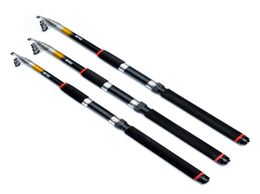 Glass Fibre Telescopic Fishing Rod 21M 24M 27M Spinning Rod Saltwater Fishing Travel Rod Fishing Tackle Equipment6280178