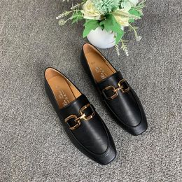 Casual Shoes Loafers Women Oxford 2024 Spring Autumn Fashion Designer Pu Leather Slip On Moccasin Office Lady Flats