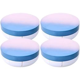 Bottles 4PCS Empty Air Cushion Puff Box BB Cream Containers with Sponge Puff and Mirror Travel Make Up Accessories Portable Beauty Tools