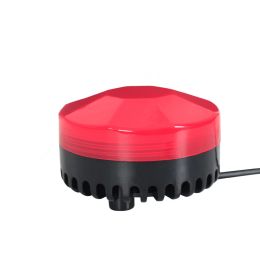 Siren Mini Audible Visual Alarm Triggerable Sound and Light Alarm Builtin MP3 Player Car Reversing Horn Alarm with Strobe Light