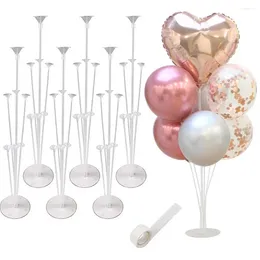 Party Decoration Balloon Display Holder Stable Base Stand Kit For Baby Shower Wedding Birthday Parties Easy Assembly