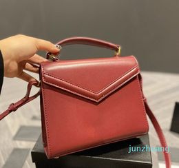 Designer Bags Autumn and Winter Show Envelope Flip Single Shoulder Messenger Leather Hobo Handbag Crossbody Satchel Woman