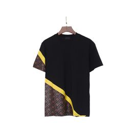 Men's Fashion Summer T-shirt Designer Luxury Brand Casual Alphabet T-shirt Shirt Men's street wear crew-neck T-shirt #P46