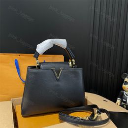 Women Handbag Leather Designer Shoulder Bags Mini Capucines BB Bag Luxurys Designers Handbags Crossbody 27cm Womens Clutch Classic Ladies Tote CYG24042503-20