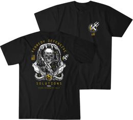 Tシャツネイビーシールスカル戦闘ダイバー戦術100％コットンOネック半袖カジュアルメンズTシャツサイズS-3XL 240426