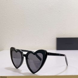 heart sunglasses Original high quality Designer Sunglasses for mens famous fashionable classic retro womens glasses luxury brand eyeglass Fashion SL181 sunglass