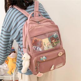 Backpack Style 2024 Cute Girls ITA Women Large Capacity Ins Schoolbags For Teens Female Korean Harajuku School Student Bookbag Ladies