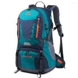 Backpack Mountaineering Ski Bag 50L Camping Hiking Waterproof Large Travel Capacity Feminina Backpacks Men Female Bags For Women