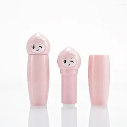 Storage Bottles Pink Cute Baby Lip Empty Tube Recyclable Lipstick Packaging In Stock