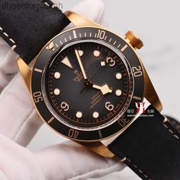 High Grade Version Tudery Designer Wristwatch Imperial Rudder 43mm Bronze Mechanical Mens Watch 79250ba Watches