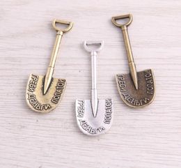 30Pcs Vintage Charms Shovel Pendant Three Colour Fit Bracelets Necklace DIY Metal Jewellery Making3034748