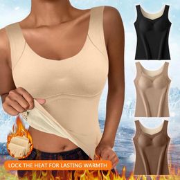 Men's Tank Tops Thermal Underwear Lined Base Layer Cold Weather Winter Shirts Long Undershirts