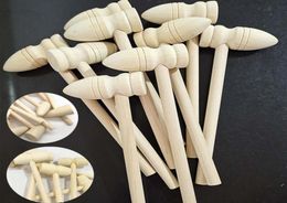 Mini Wooden Hammer Wood Crafts Dollhouse Playing House New Small Tools Popular Wooden Toys for Kids8793015