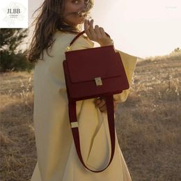Bag Fashion Women Handbags Design Chain Shoulder Bags Luxury Pu Leather Crossbody Messenger Chic Lock Small Flap Lady Purse 2024