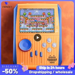 Full Of Handheld Game Console Tv Screen Portable Nostalgic Arcade Interactive Computer Classic 240419