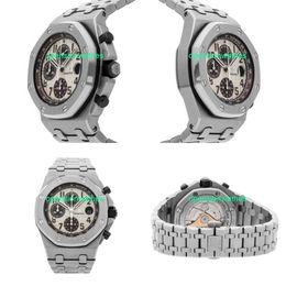 AP Luxury Watches Men's Automatic Watch Audemar Pigue Royal Oak Offshore Auto Acciaio Da Orologio 26470st.oo.a801cr.01 FN4N