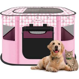 Cat Carriers Crates Houses Portable pet pen foldable sports game tent kennel box small dogs York cats rabbits very suitable for indoor and outdoor travel 240426